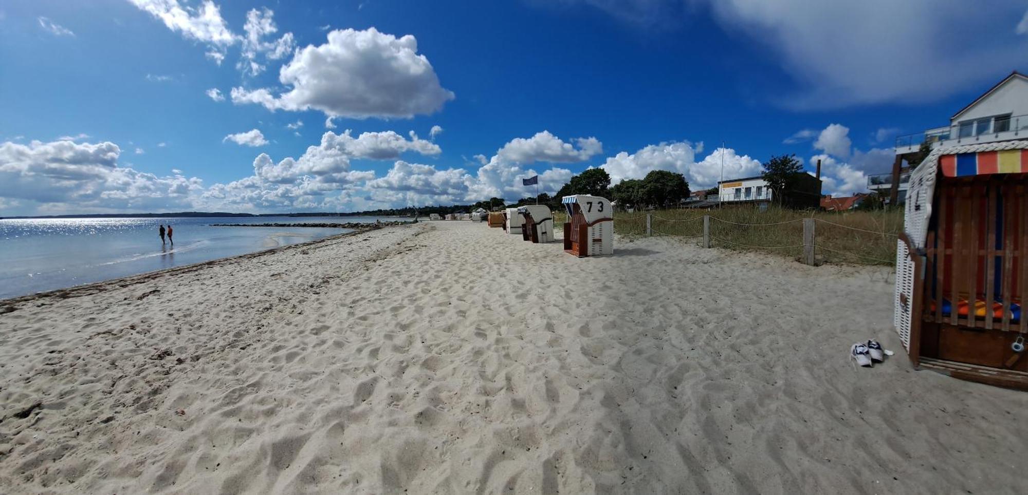 Ferienwohnug "Die Strandbutze", Strandnaehe Eckernfoerde Exterior photo