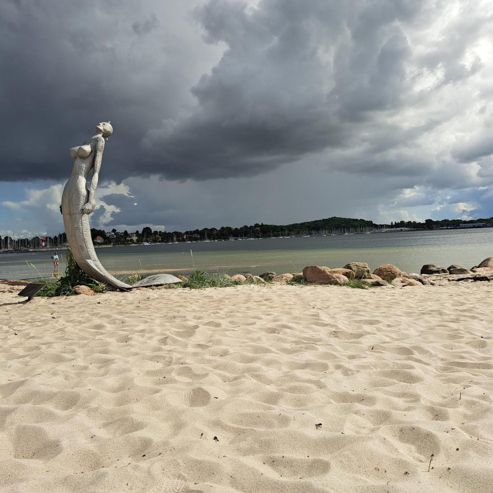 Ferienwohnug "Die Strandbutze", Strandnaehe Eckernfoerde Exterior photo